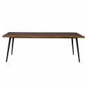 Eettafel \'Alagon\' 220x90cm - Bruin