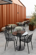 Bistro tafel \'Albert\' - Zwart