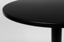 Bistro tafel \'Maze\' Rond 70cm - Zwart