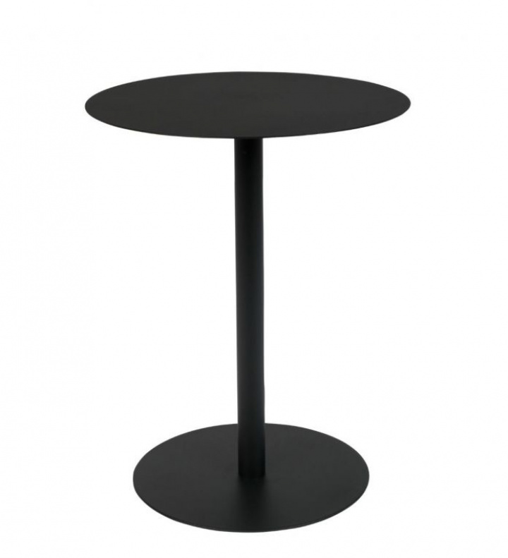 Bistro tafel \'Snow\' - Zwart in de groep Meubels / Tafels / Ronde eettafels bij Reforma (2100101)