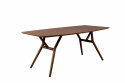Eettafel \'Malaya\' 180x90cm - Noten