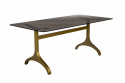 Tafel \'Sansa\' 180x90cm - Messing