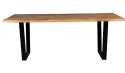 Eettafel \'Aka\' 180x90cm - Natuurlijk