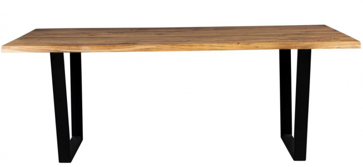 Tafel \'Aka\' 220x90cm - Natuurlijk in de groep Meubels / Tafels / Eettafel bij Reforma (2100118)