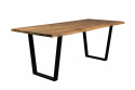 Tafel \'Aka\' 220x90cm - Natuurlijk