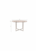 Eettafel \'Class\' 120cm - Zwart