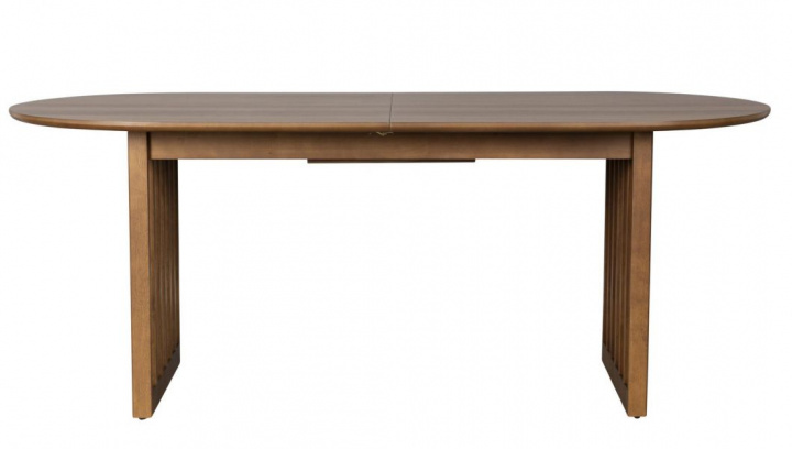 Uittrekbare tafel \'Barlet\' 200-240x90cm - Walnoot in de groep Meubels / Tafels / Eettafel bij Reforma (2100160)