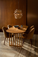 Uittrekbare tafel \'Barlet\' 200-240x90cm - Natuur