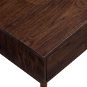 Salontafel \'Prime\' - Walnoot/Messing