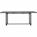 Tafel \'Helo\' 200x75cm - Zwart