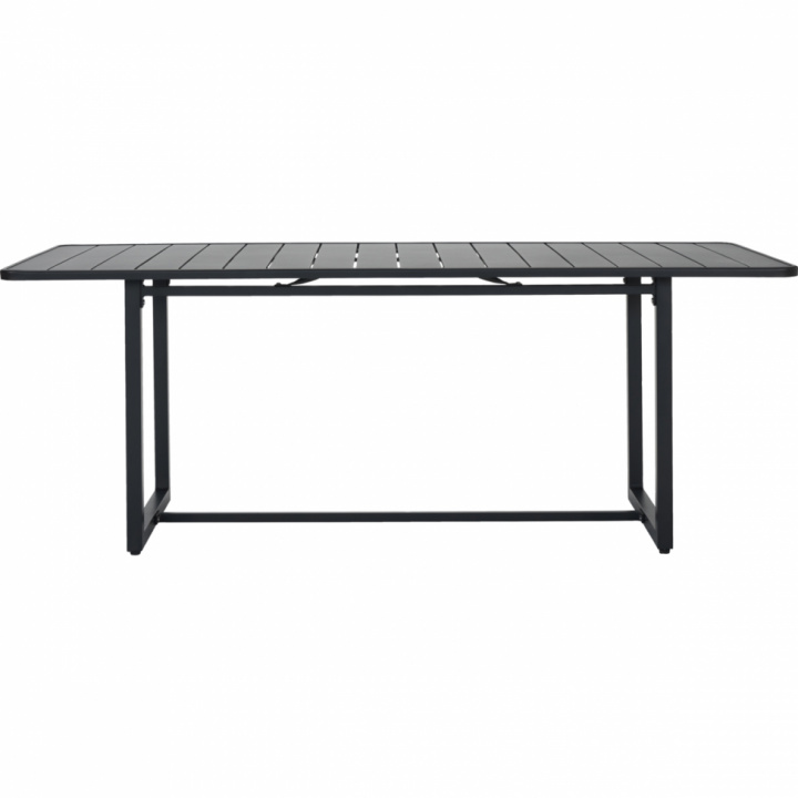 Tafel \'Helo\' 200x75cm - Zwart in de groep Meubels / Tuinmeubelen / Tuin tafel bij Reforma (210920501)