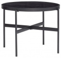 Ronde tafel \'Norm\' - Metaal/Glas Ø57cm