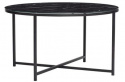 Salontafel \'Norm\' - Zwart/Marmel/Glas