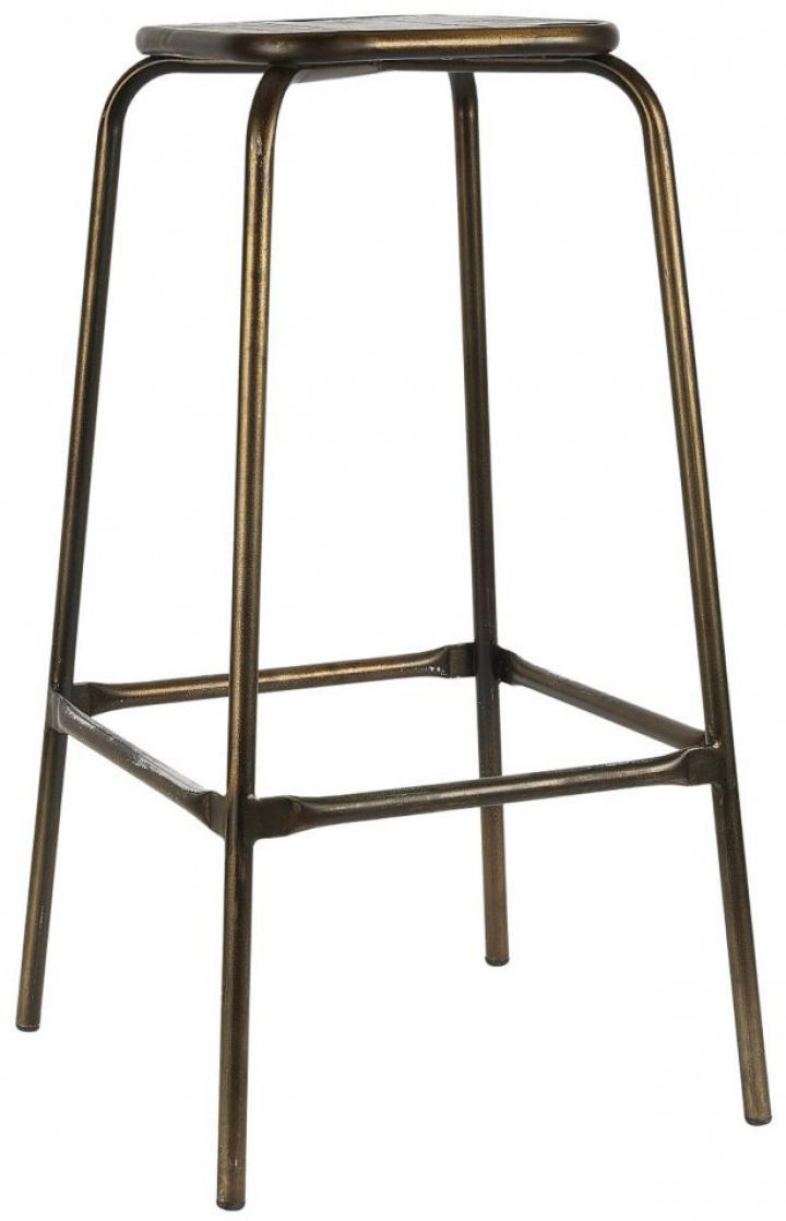Barkruk \'Dill\' - Hout/Metaal in de groep Kamer bij Reforma (2112-00)