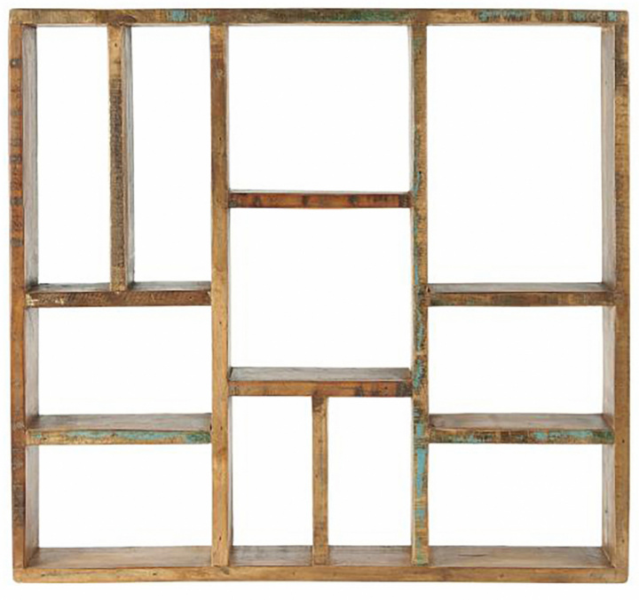 Wandplank \'Unique\' - Gerecycled Hout/Vintage in de groep Meubels / Planken & opslag / Wandplanken bij Reforma (2113-00)