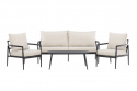Loungeset \'Pozzallo\' - Zwart
