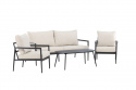 Loungeset \'Pozzallo\' - Zwart