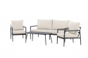 Loungeset \'Pozzallo\' - Zwart