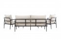 Loungeset \'Pozzallo\' - Zwart