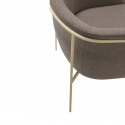Loungestoel \'Haze\' - Goud