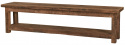 Bank met planken \'Unique\' - Natuur