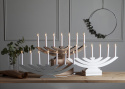 Adventskaarsenhouder \'Navida\' - Wit