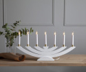 Adventskaarsenhouder \'Navida\' - Wit