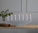 Adventskaarsenhouder \'Navida\' - Grijs