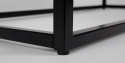 Salontafel \'Marble Power\' - Zwart/Marmel
