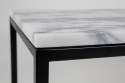 Salontafel \'Marble Power\' - Zwart/Marmel
