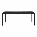 Tuin tafel \'Vondel\' 214x97cm - Zwart