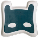 Bord in porselein \'Superhero\' - Blauw