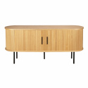 Tv-meubel \'Holmvik\' - Natuur/Zwart