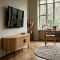 Tv-meubel \'Holmvik\' - Natuur/Zwart