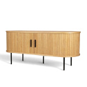 Tv-meubel \'Holmvik\' - Natuur/Zwart