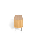 Tv-meubel \'Holmvik\' - Natuur/Zwart