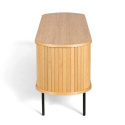 Tv-meubel \'Holmvik\' - Natuur/Zwart