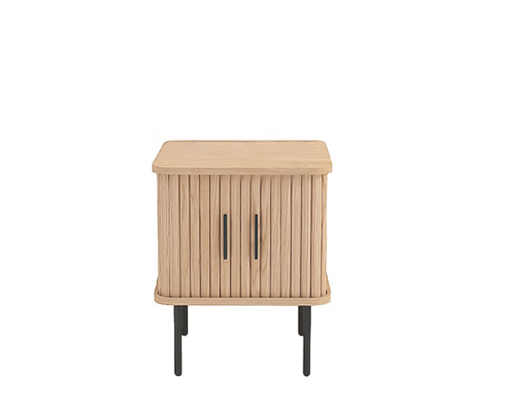 Nachttafel \'Holmvik\' - Natuur/Zwart in de groep Kamer bij Reforma (2257-natur-svart)