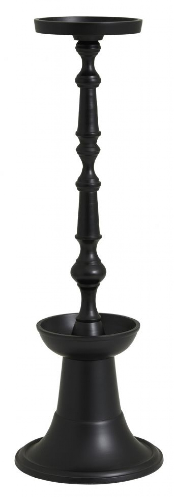 Kaarsenhouder \'FLORES\' - Zwart in de groep Inrichting / Decoratie / Kaarsenhouders & Lantaarns bij Reforma (2266)