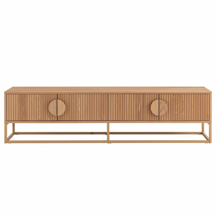 Tv-meubel \'Skagen\' - Natuurlijk in de groep Meubels / Planken & opslag / TV-Meubels bij Reforma (22873-natur)