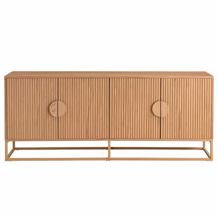 Kast \'Skagen\' - Natuurlijk in de groep Meubels / Planken & opslag / Kasten en dressoirs bij Reforma (22875-natur)