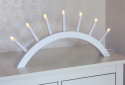 Adventskaarsenhouder \'Aura\' - Wit