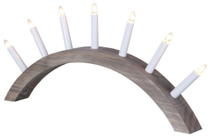 Adventskaarsenhouder \'Aura\' - Hout in de groep Verlichting / Lampen / Kerstverlichting bij Reforma (230-01)