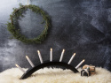 Adventskaarsenhouder \'Aura\' - Zwart