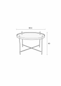 Salontafel \'Cupid\' - Zwart L