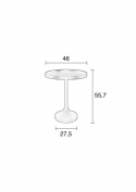 Bijzettafel \'Jason\' - Zwart
