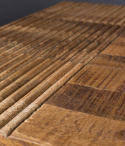 Salontafel \'Randi\' - Natuurlijk/Zwart