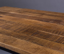 Salontafel \'Randi\' - Natuurlijk/Zwart