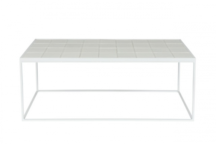 Salontafel \'Glazed\' 43x93 - Wit in de groep Meubels / Tafels / Salontafels bij Reforma (2300138)