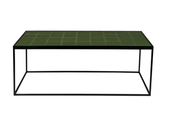 Salontafel \'Glazed\' 43x93 - Groen in de groep Meubels / Tafels / Salontafels bij Reforma (2300140)
